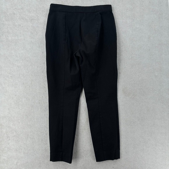 Everlane Pants Womens Size 10 Black Side Zip‎ Elastic Waist Ankle Trouser - Picture 2 of 13